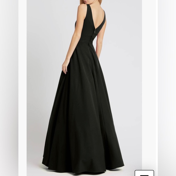 Ieena for Mac Duggal 48924 Empire Waist Ballgown with pockets NWT - Picture 3 of 13